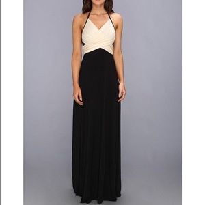 Rachel Pally 2 Tone Maxi Halter Dress